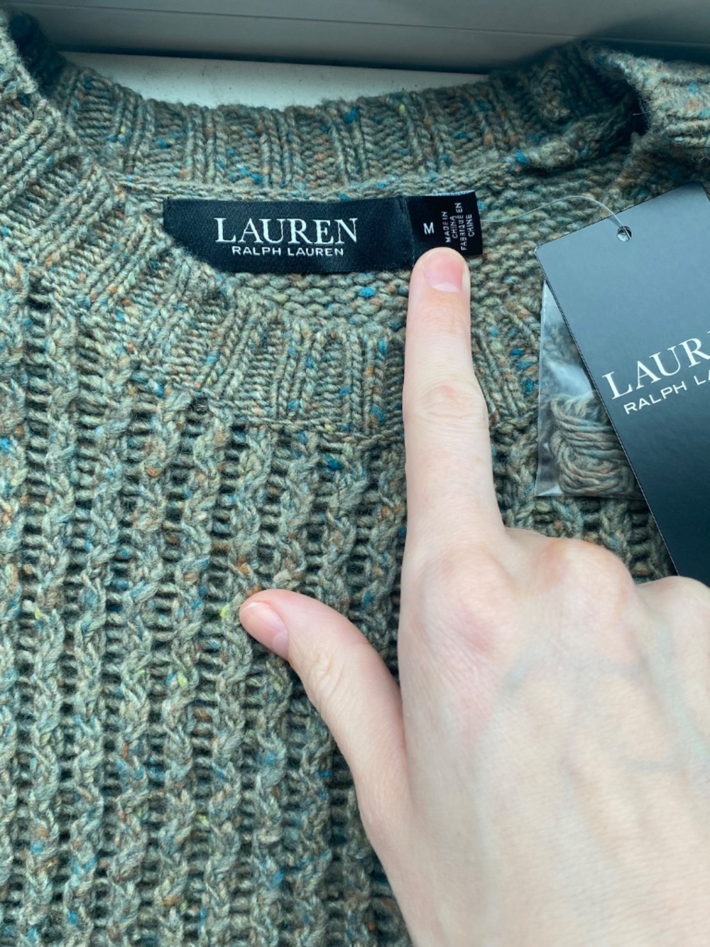 NWT- Ralph Lauren Wool Sweater - Picture 3 of 8